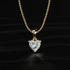 Heart Shaped Solitaire Pendant