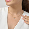 Heart Shaped Solitaire Pendant - 4cJewel